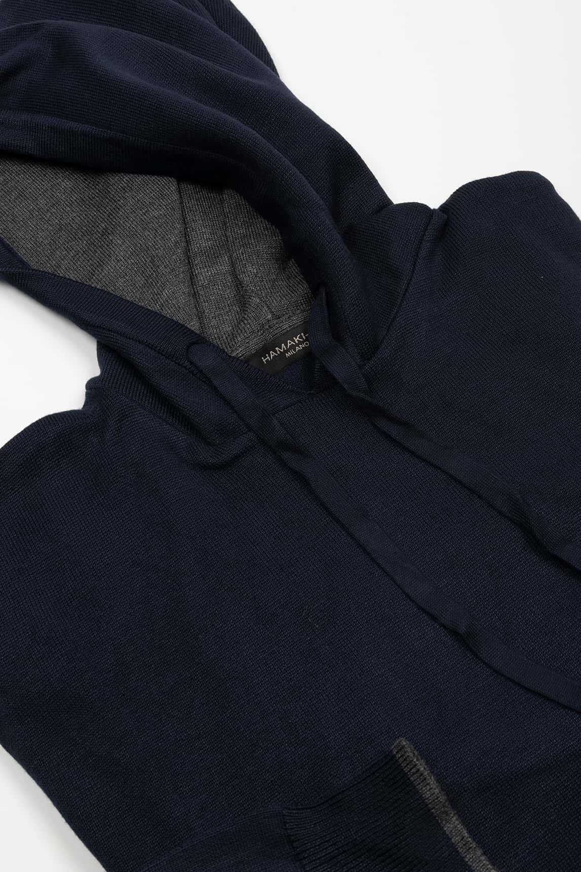 Rivera-spain Jersey Hamaki-Ho capucha marino