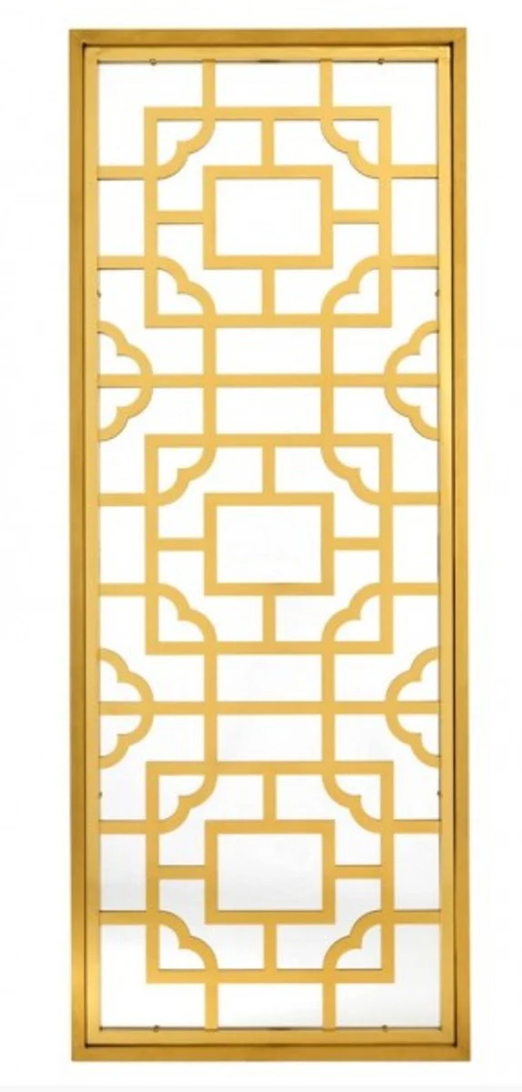 Casa Padrino Luxury Design wall mirror gold 220 x 85 cm - Luxury Hotel Collection