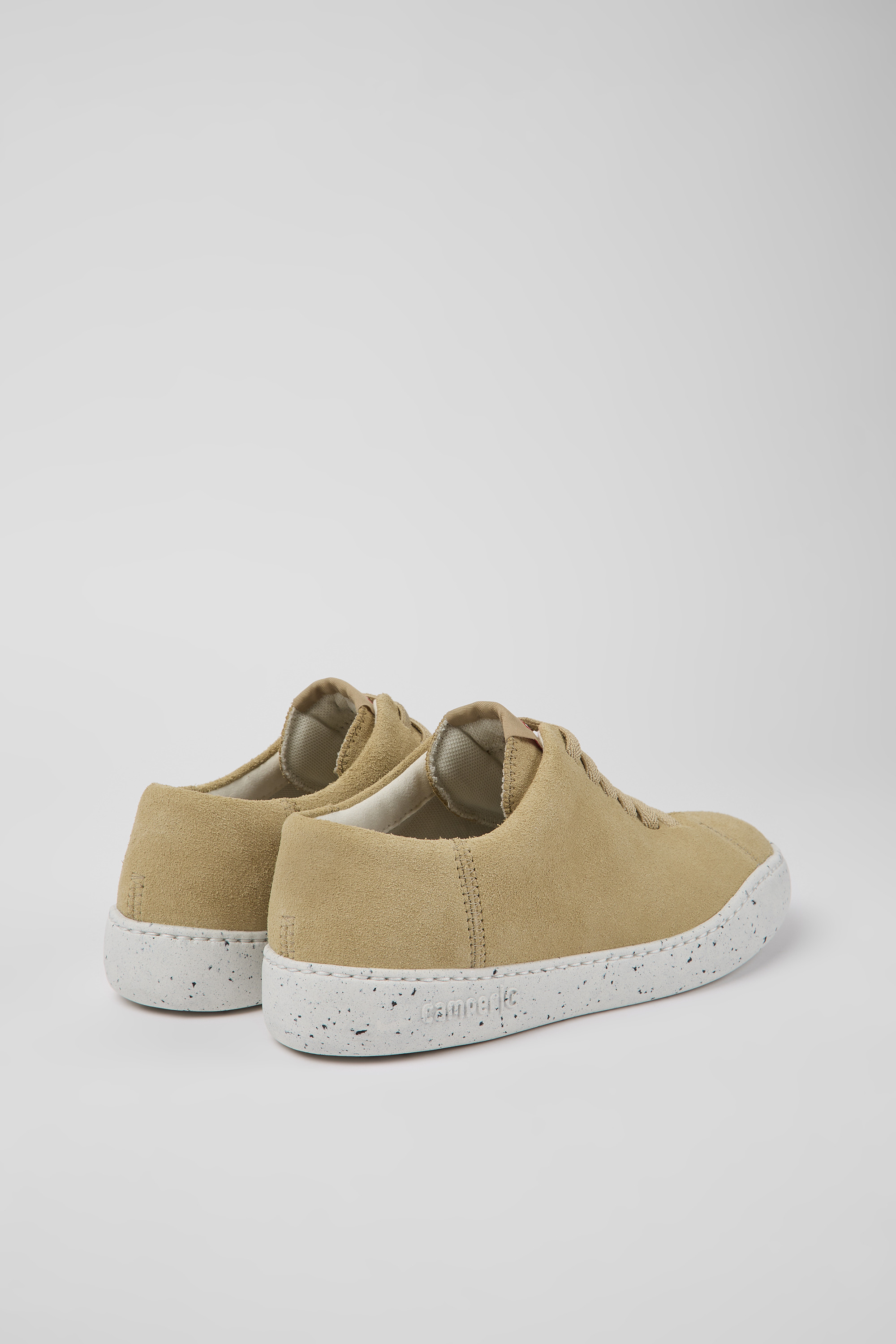 Peu Touring - Beige nubuck sneakers for women