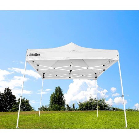 Carpa plegable Brunner ZEBO ENJOY 2.0 ACERO 3X3 - blanca