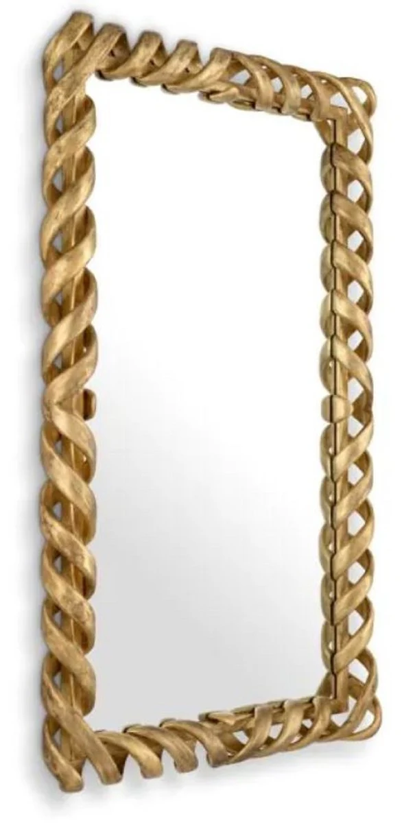 Casa Padrino espejo de lujo de caoba oro antiguo A. 141 cm