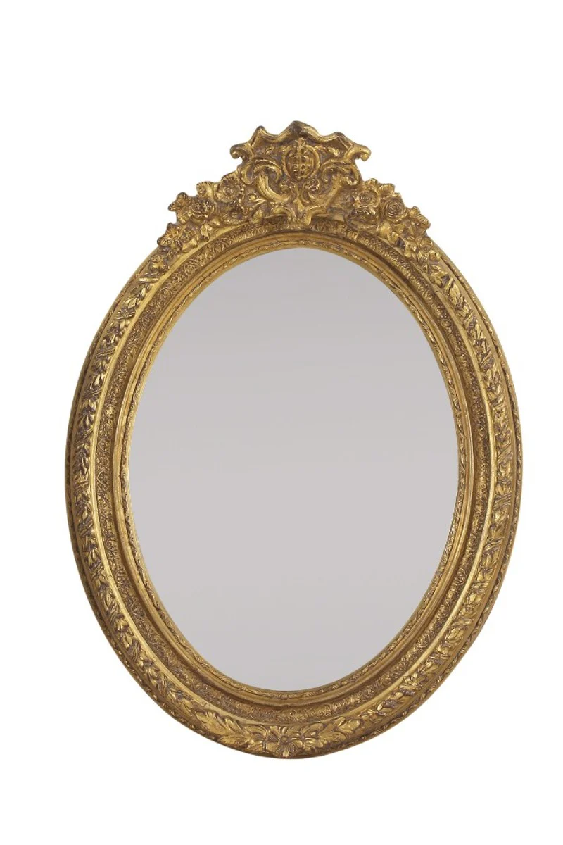 Casa Padrino Baroque Wall Mirror 80 x H. 115 cm - Luxury Mirror
