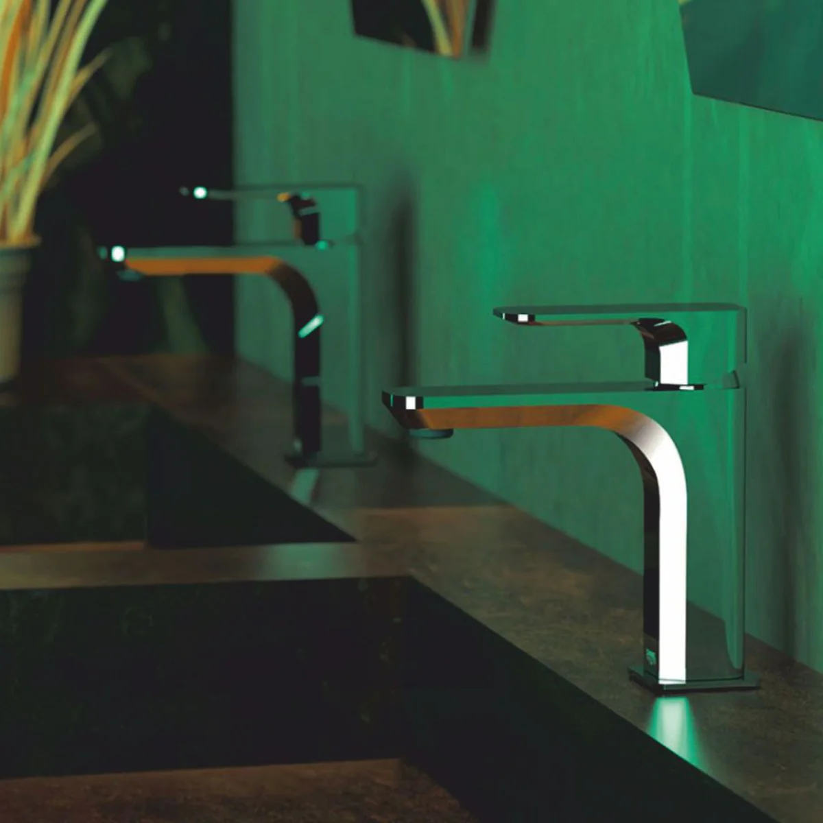 Casa Padrino grifo de lavabo de lujo cromo A. 16,7 cm - Accesorios de baño - Hecho en Italia