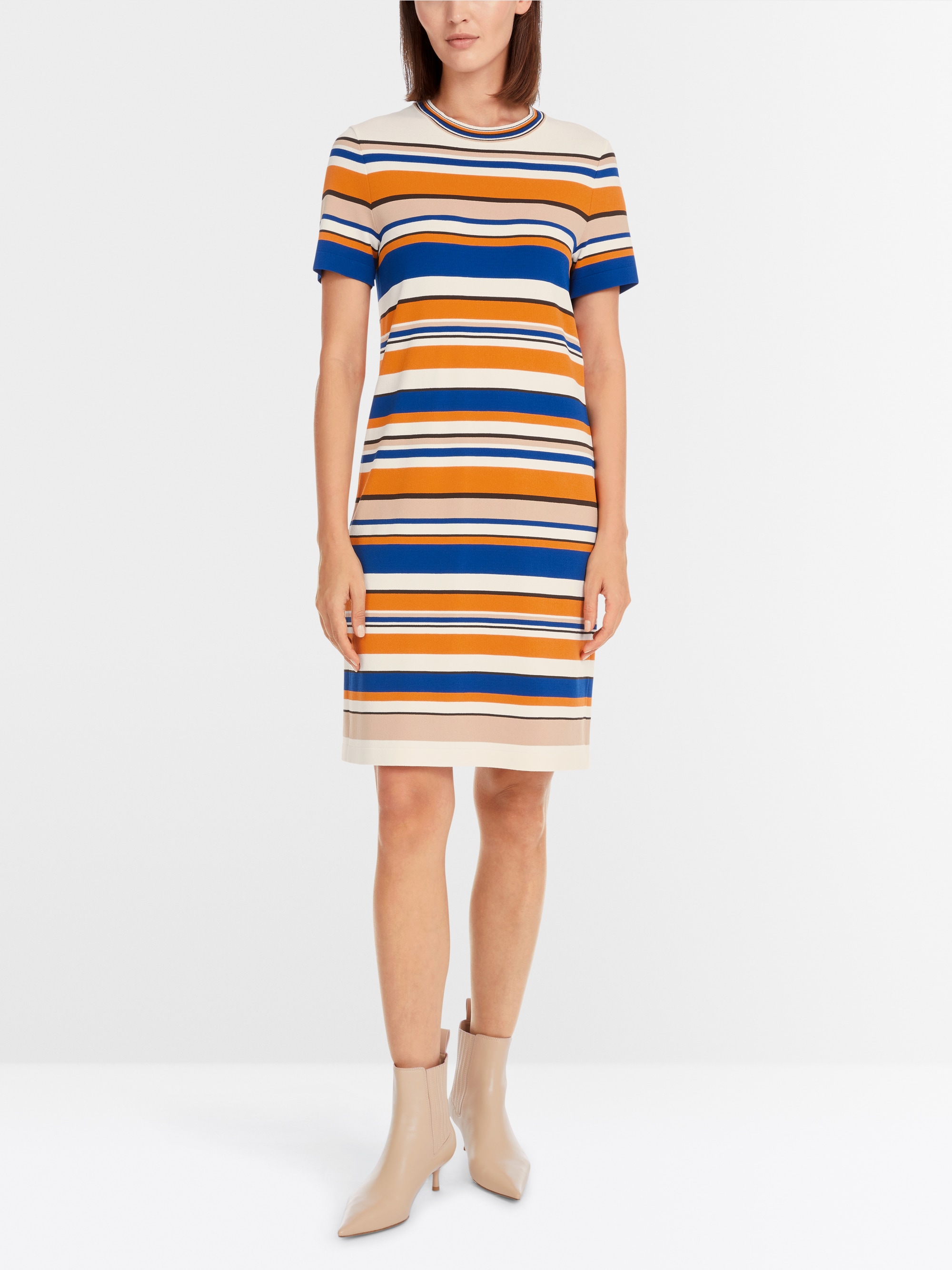 Marc-Cain Rethink Together striped dress