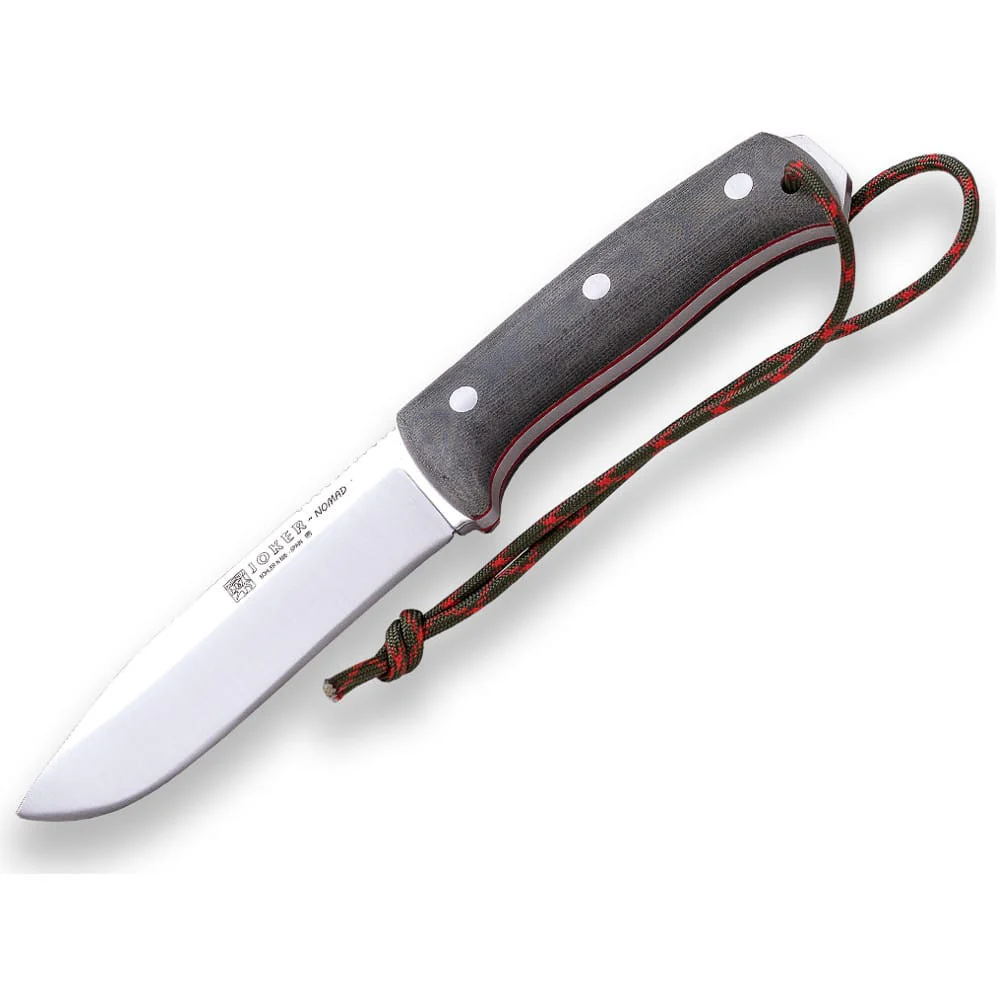 Joker Nomad Micarta Canvas - Cuchillo de supervivencia y bushcraft