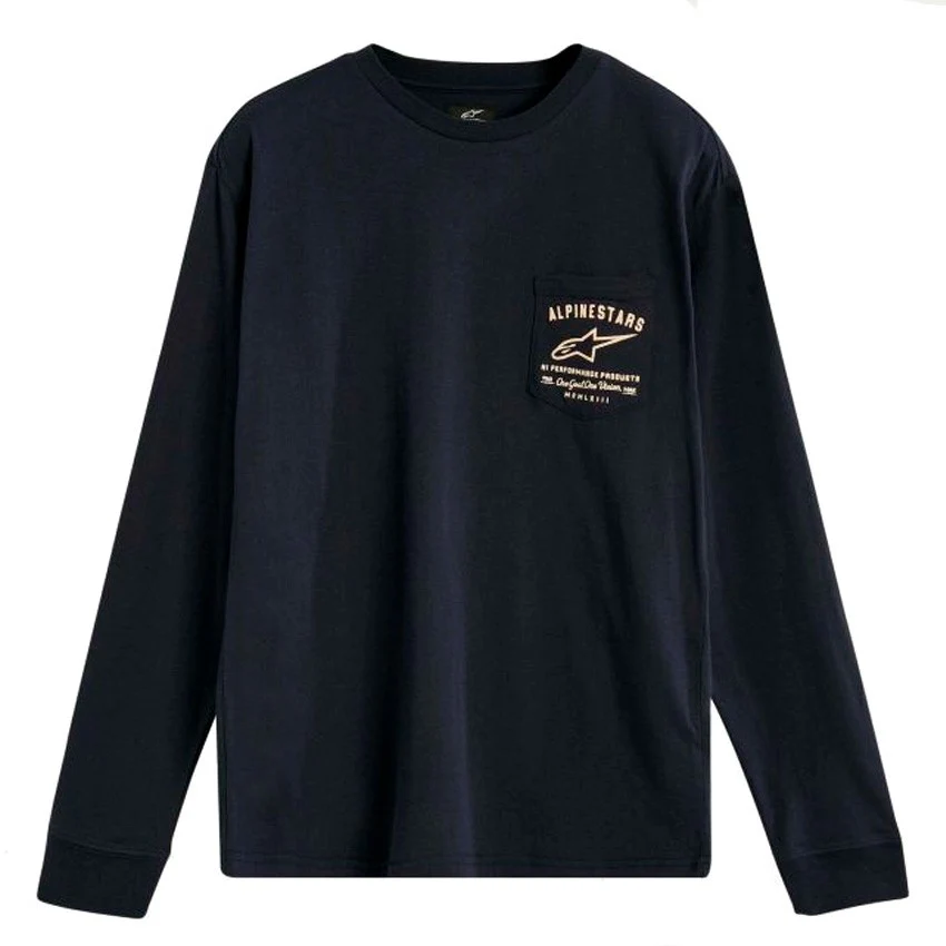 CAMISETA ALPINESTARS REP LONG SLEEVES AZUL