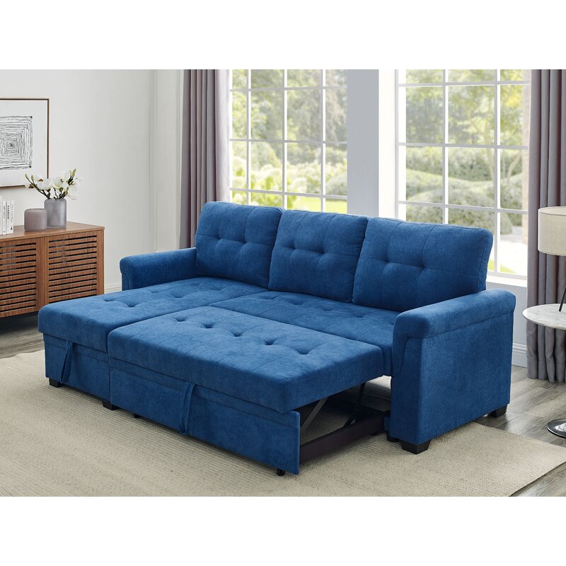 Gunnar 86��� Wide Reversible Sleeper Sofa & Chaise