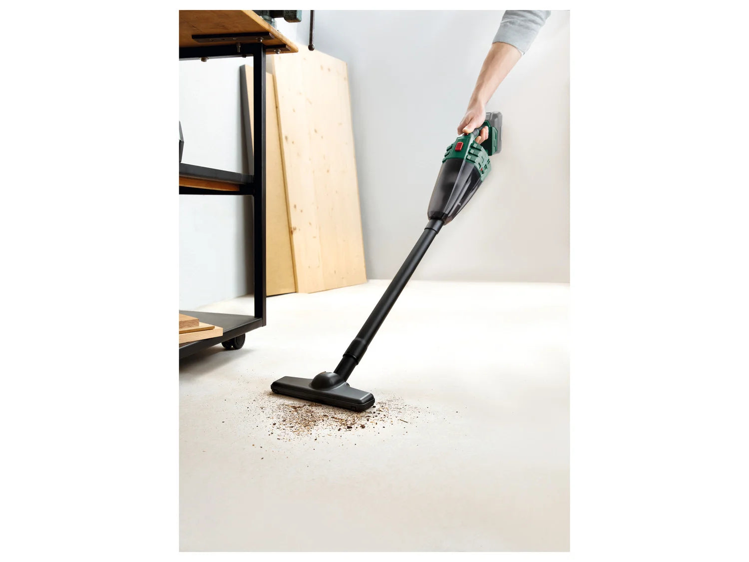 PARKSIDE 20 V cordless handheld vacuum cleaner with PHSSA 20-Li C1 floor nozzle, without battery and charger