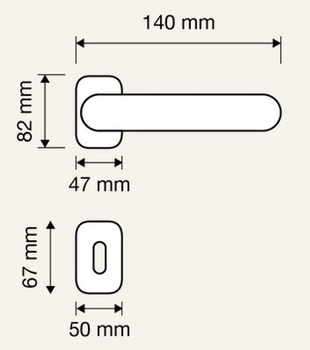 Casa Padrino conjunto de manija de puerta barroco latón patinado 14 x H. 8,2 cm - Conjunto de Manija de Puerta de Estilo Barroco con Porcelana Preciosa