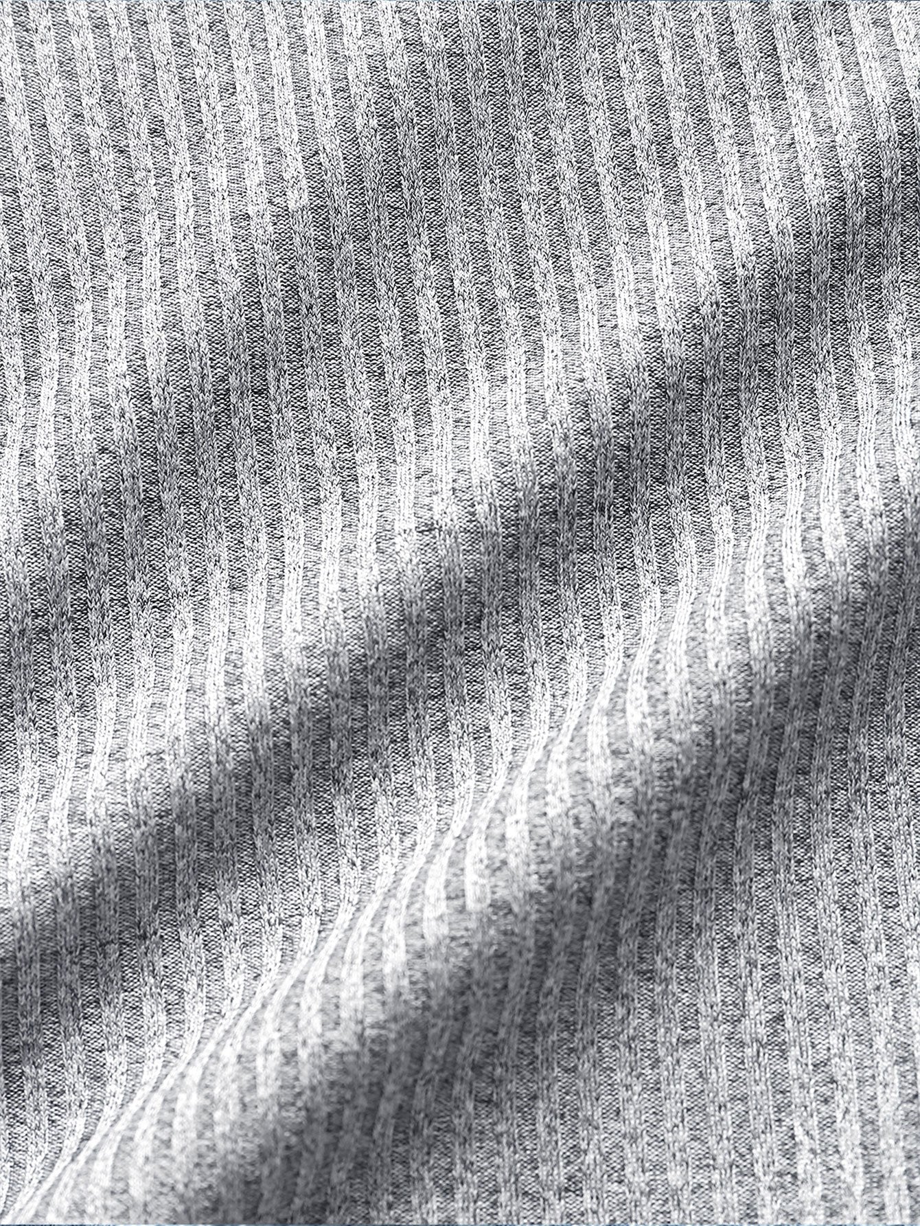 Muscle Fit Arc Hem Textured T-Shirt