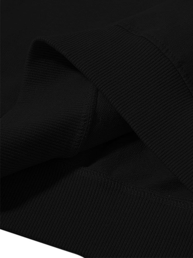 Portrait Print Cotton Sweatshirt