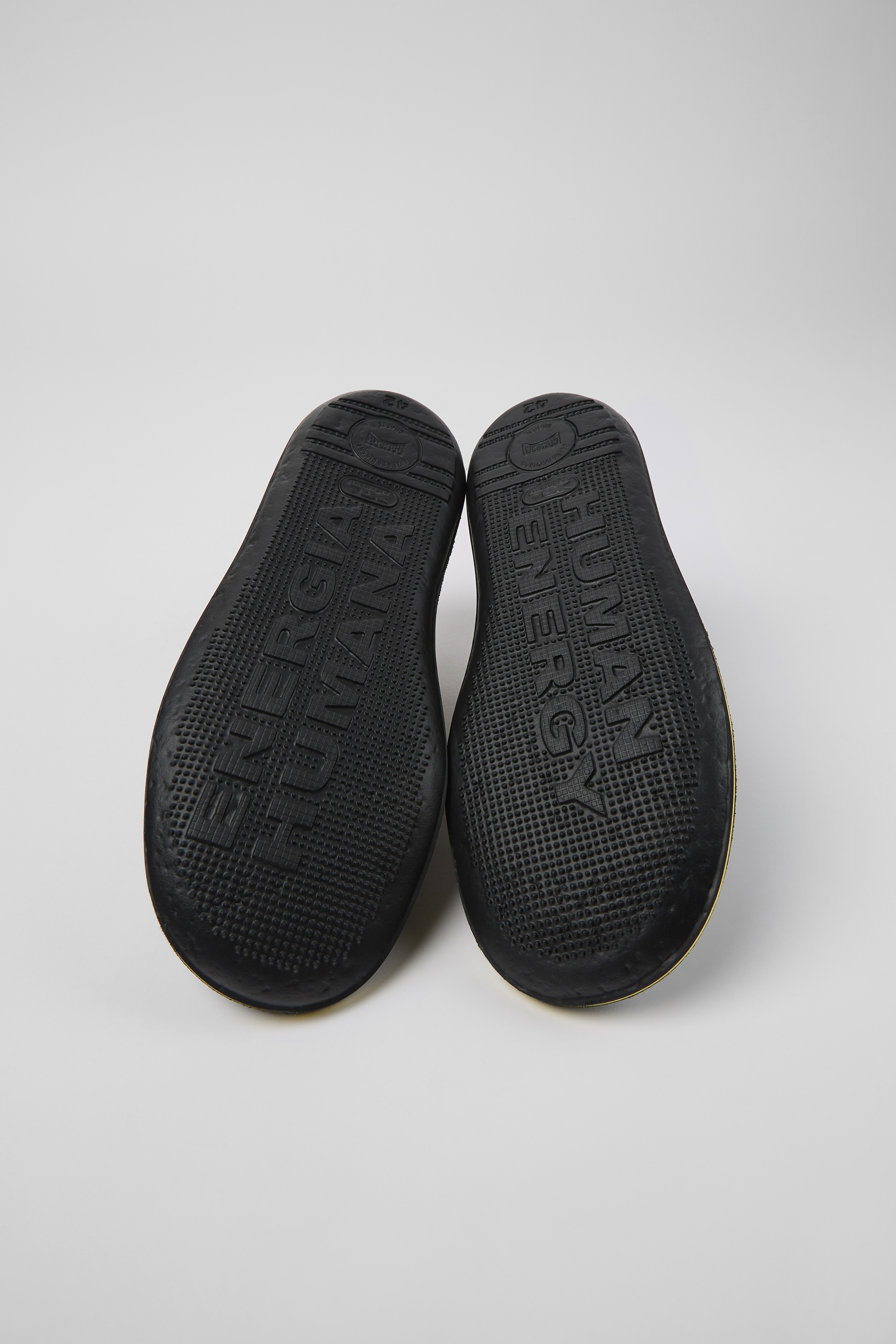 Beetle - Green textile and nubuck shoes for men