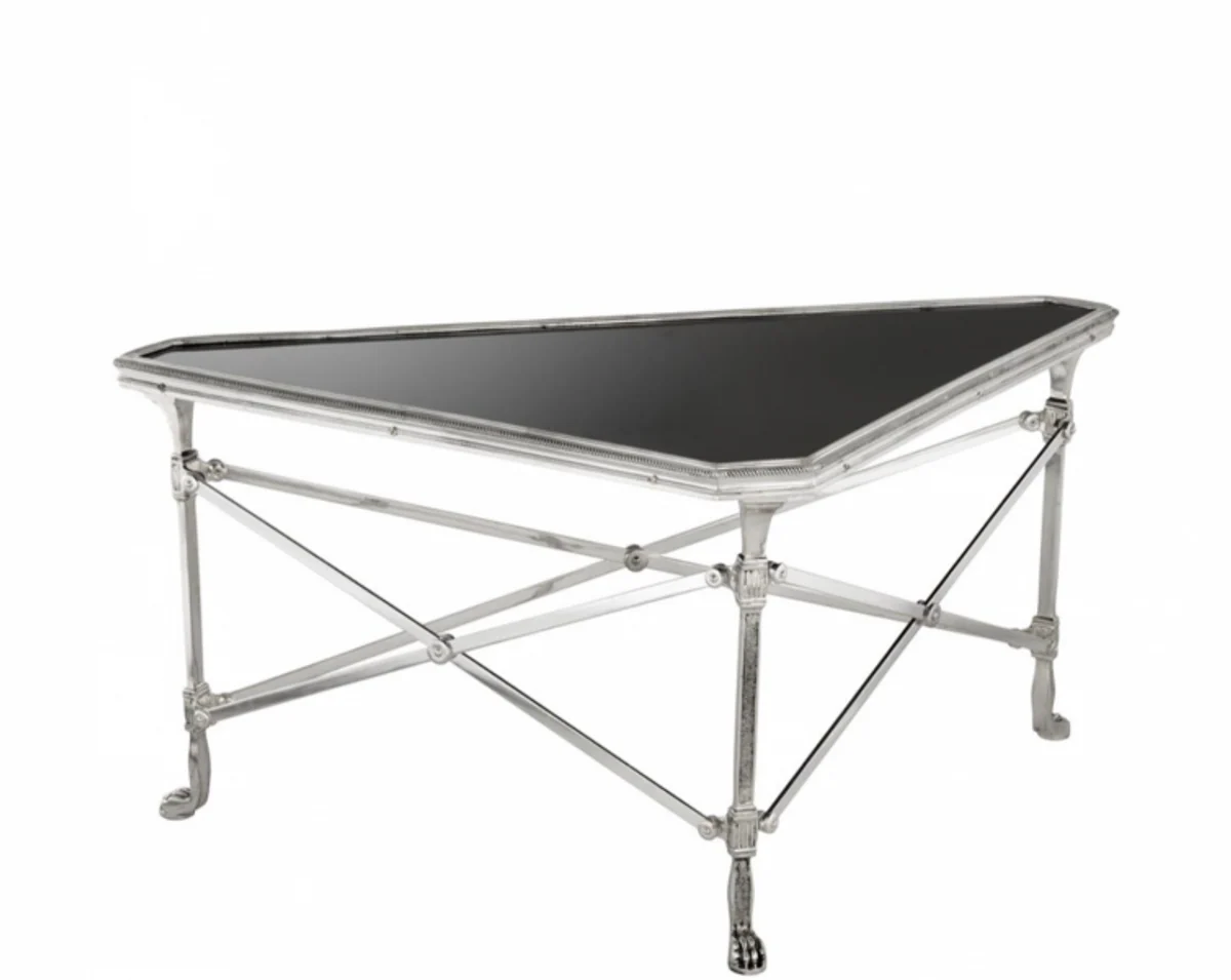 Casa Padrino Art Deco luxury coffee table antique silver - living room coffee table - Luxury Collection