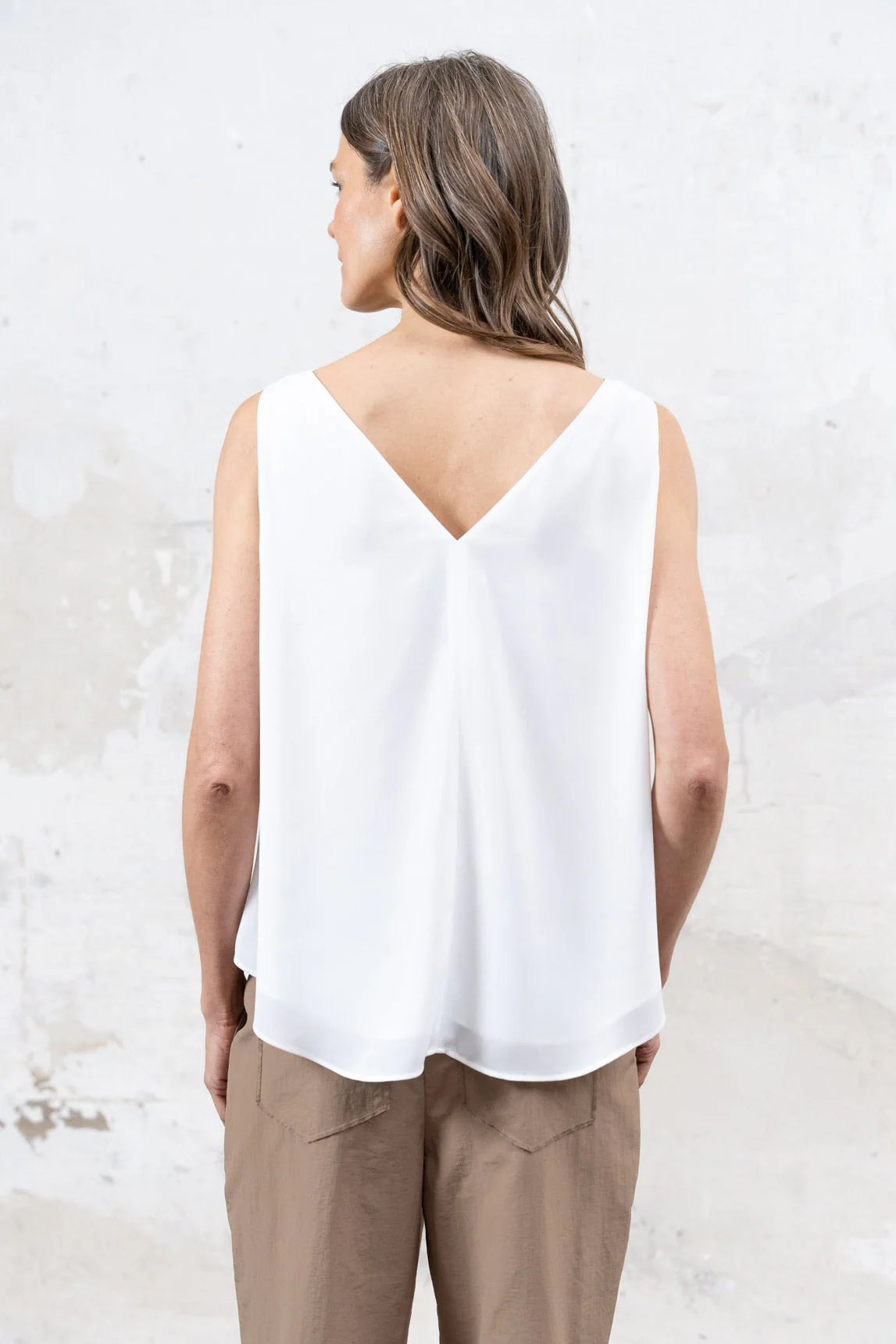 Rivera-spain Top Brest blanco