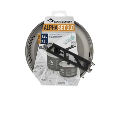 Sea to Summit Set Ollas ALPHA de 1.2 y 2.7 l.con tapas