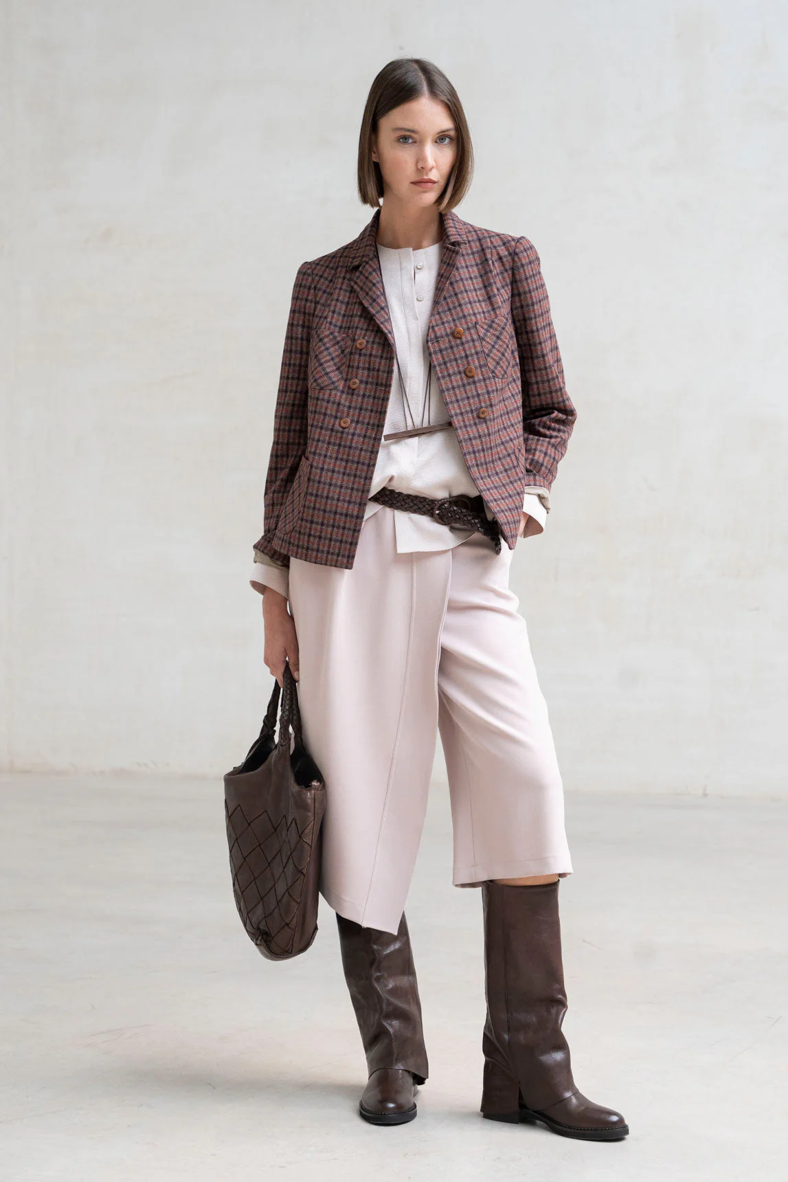 Rivera-spain Falda- pantalón Bandi hielo