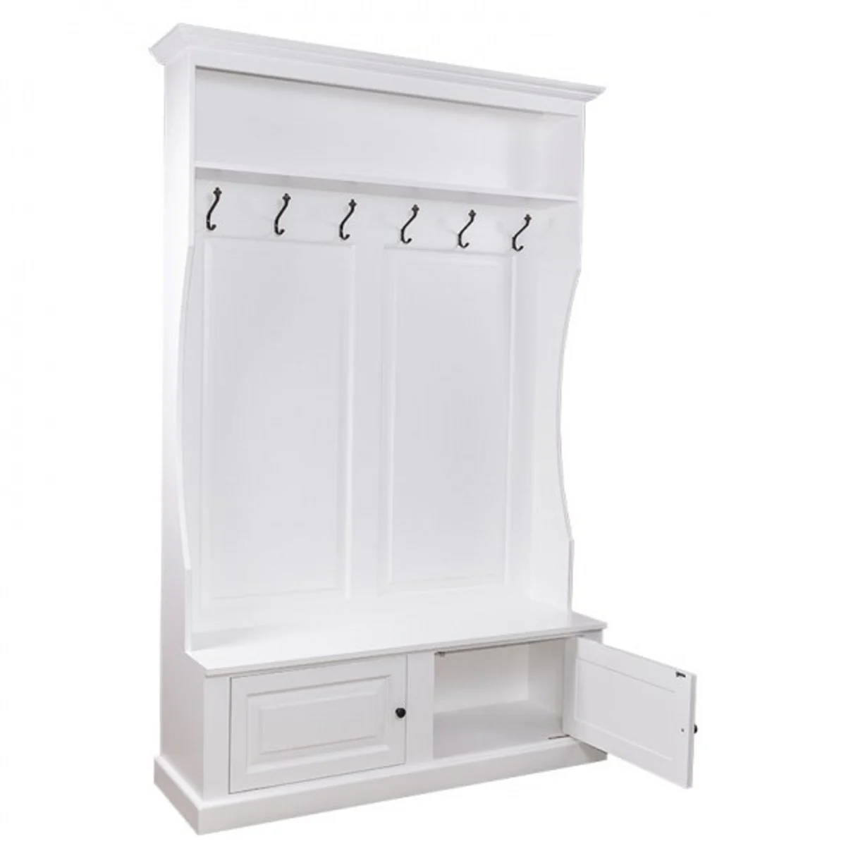 Casa Padrino Nouveau wall wardrobe with cupboard and shelf - country-style Locker