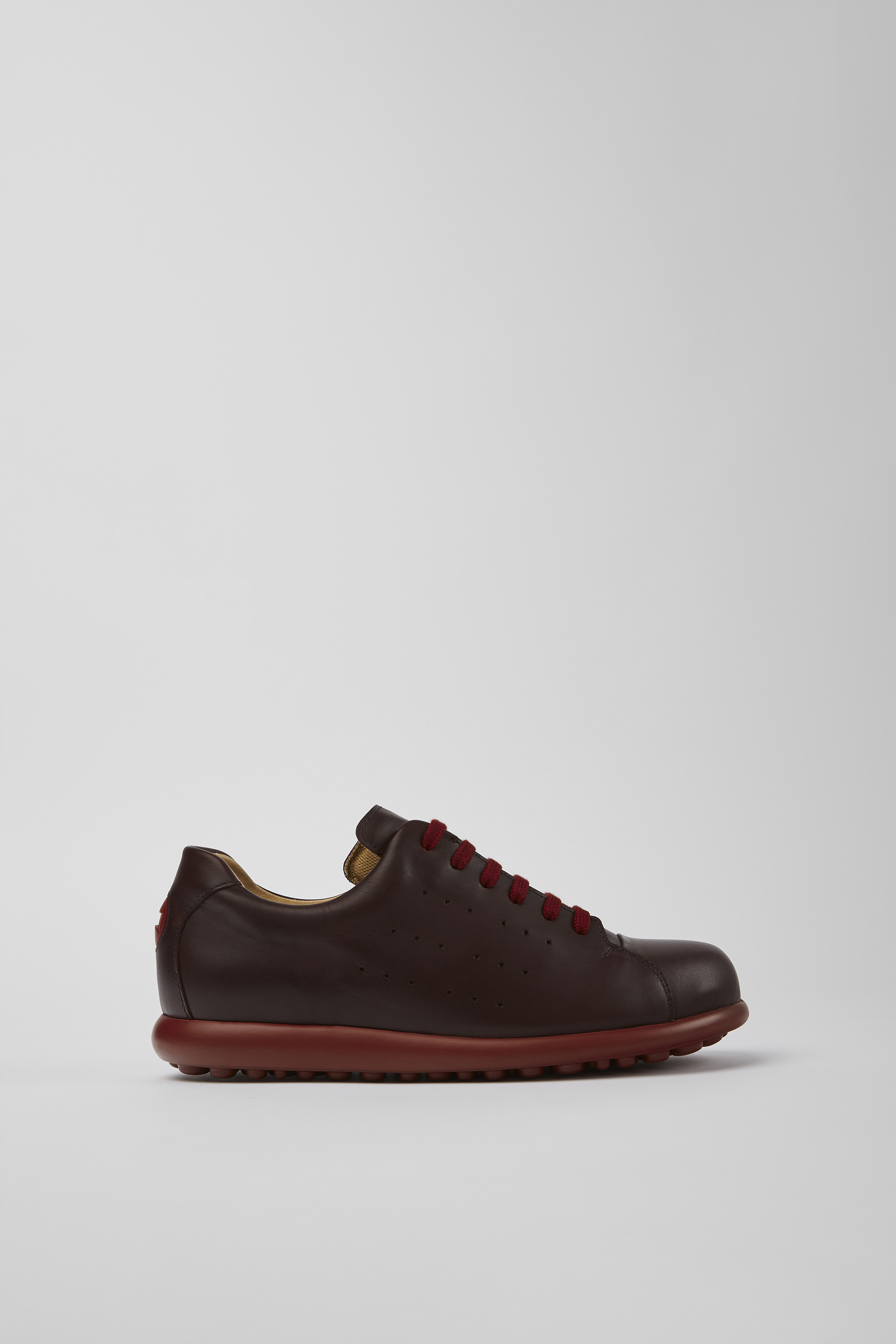 Pelotas XLite - Burgundy leather shoes for women