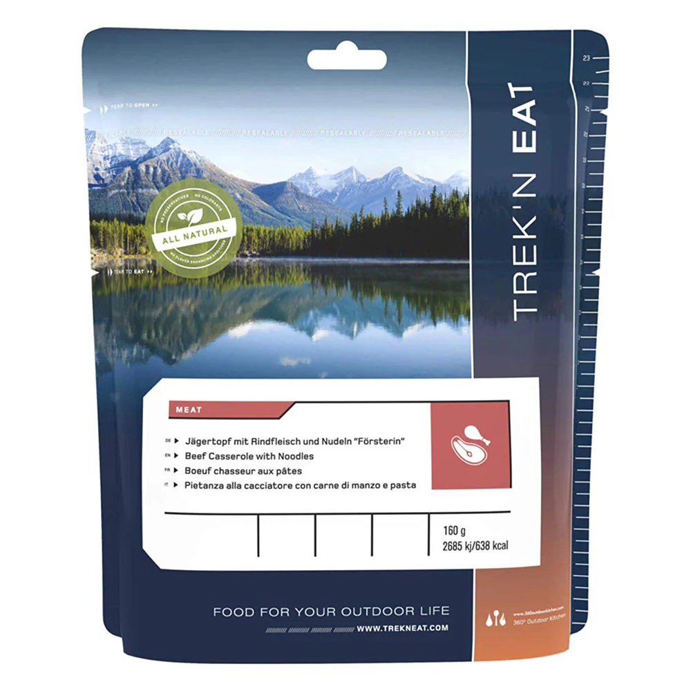 Comida liofilizada Trek'n Eat 160 g - Puchero cazador con carne