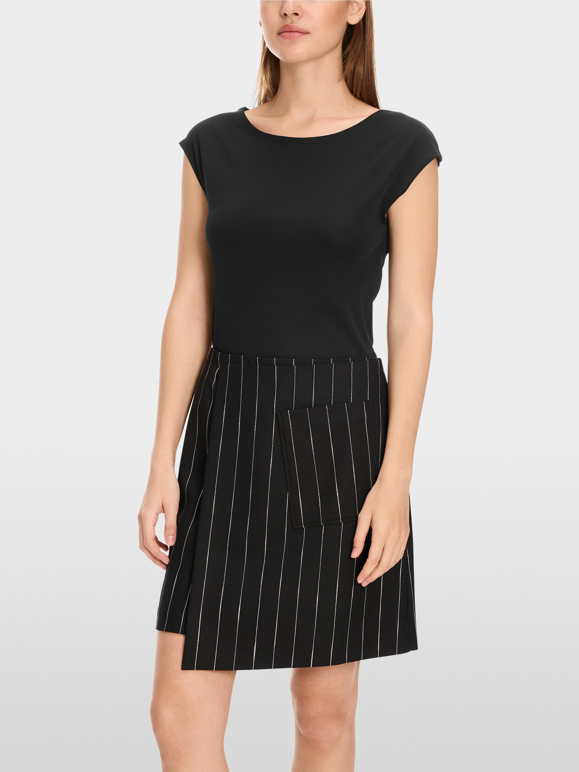 Marc-Cain Basic top with a wide neckline