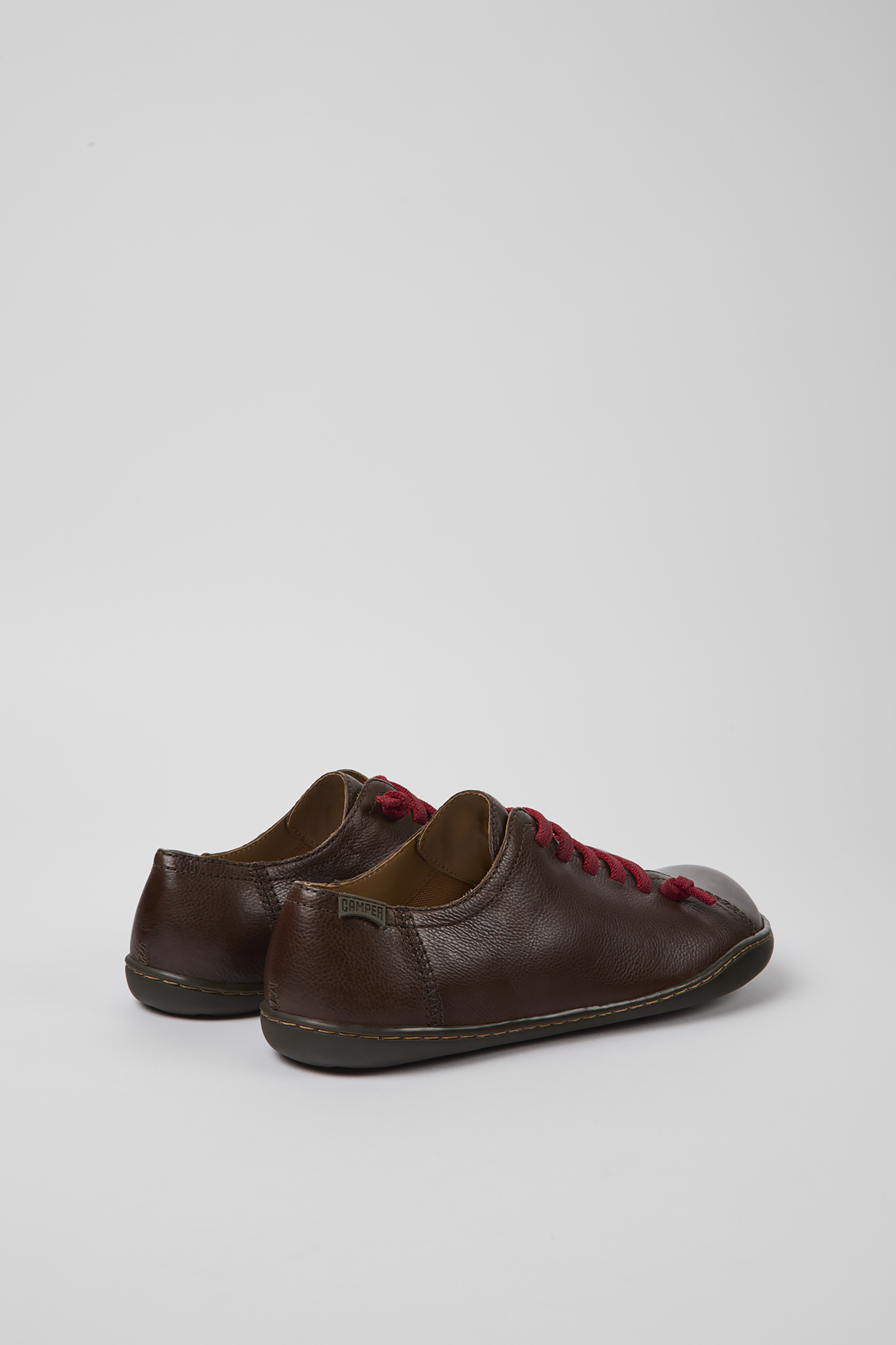 Peu - Brown leather shoes for women