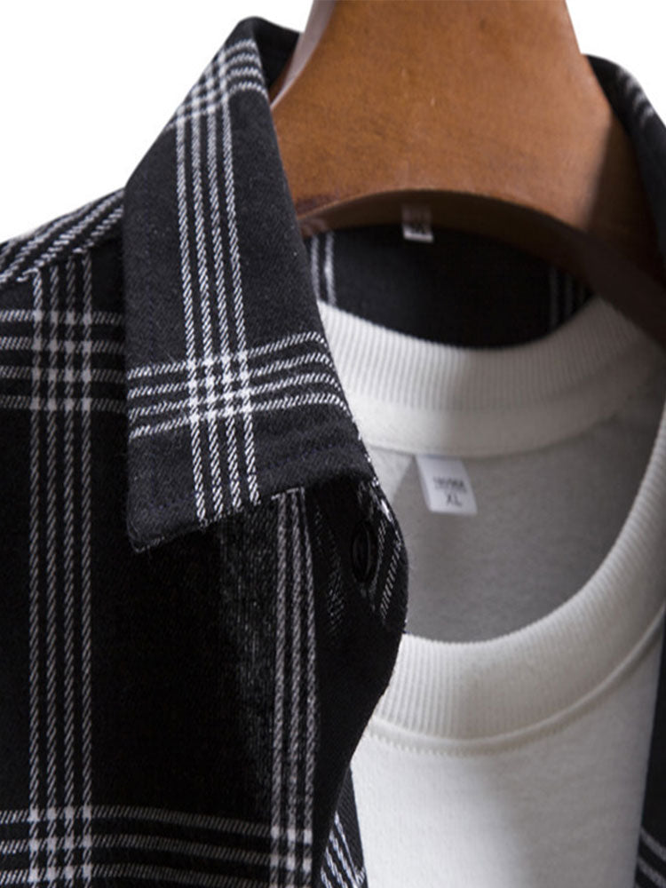 Button Up Plaid Shirt