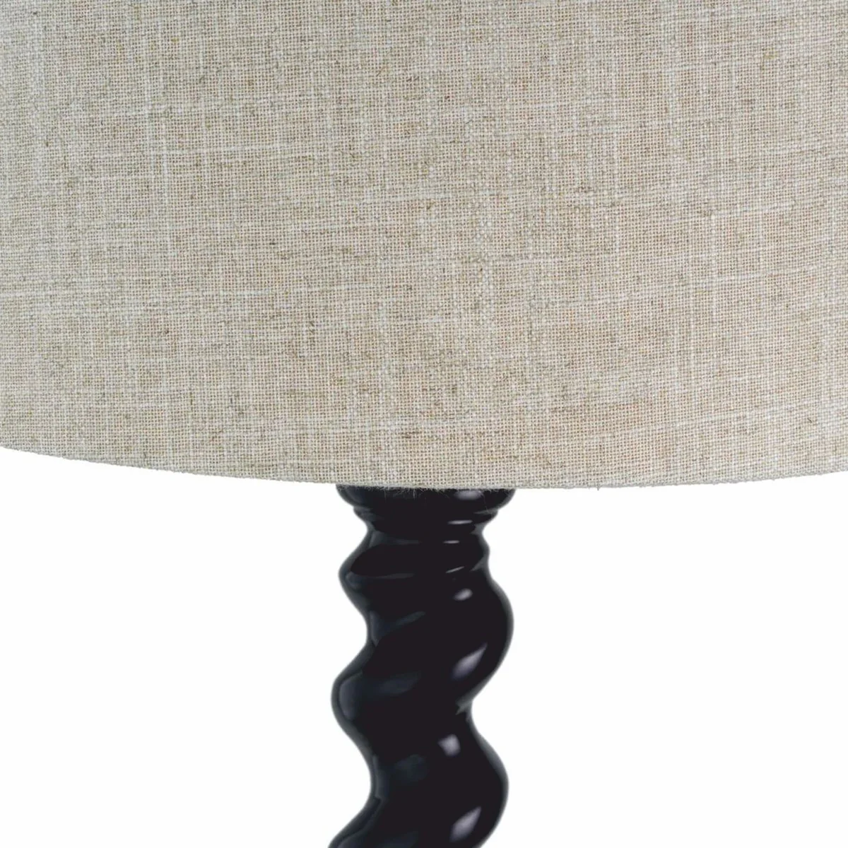 Casa Padrino L¨¢mpara de Mesa de Lujo Negro / Beige Al. 81 cm - L¨¢mpara de Escritorio