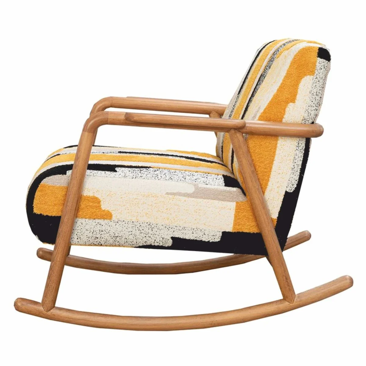 Casa Padrino mecedora de sal¨®n y hotel de lujo colorido / marr¨®n claro - Muebles de lujo