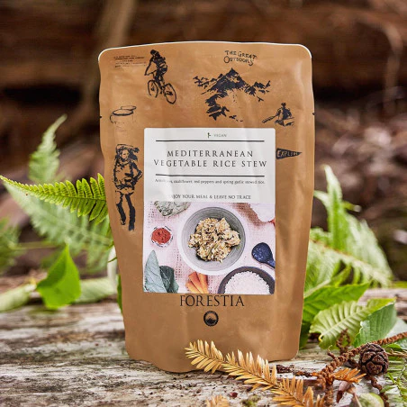 Pouch 350 g Forestia - Verduras mediterráneas con arroz