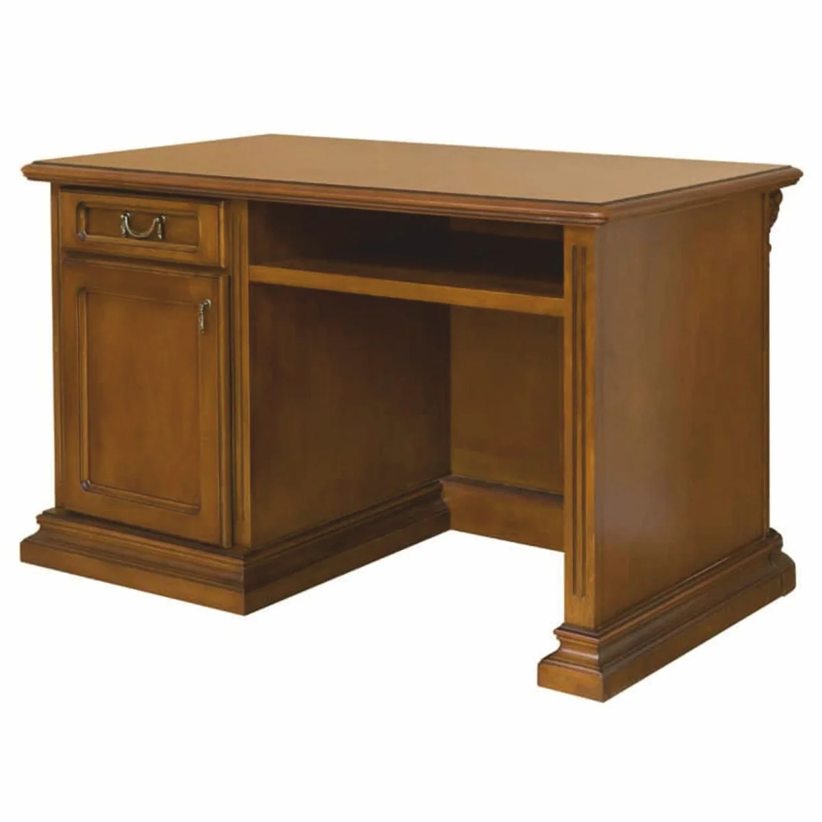 Casa Padrino escritorio barroco de lujo marr¨®n 140 cm - Muebles de oficina barroco