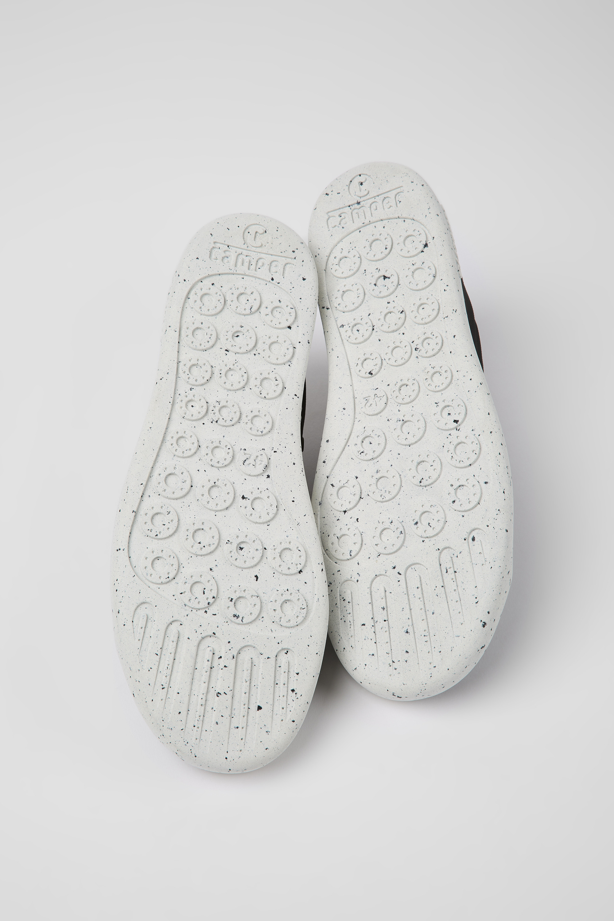 Peu Touring - Gray textile sneakers for men