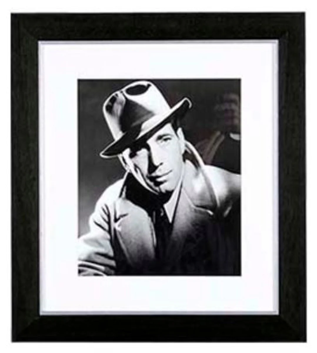 Casa Padrino Imágenes Conjunto 4 Caballeros Marrón Oscuro / Plata 43 x H. 48 cm - Decoración de Pared de Lujo