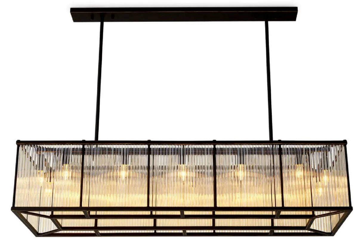 Casa Padrino l¨¢mpara de ara?a de sal¨®n de lujo bronce 140 cm