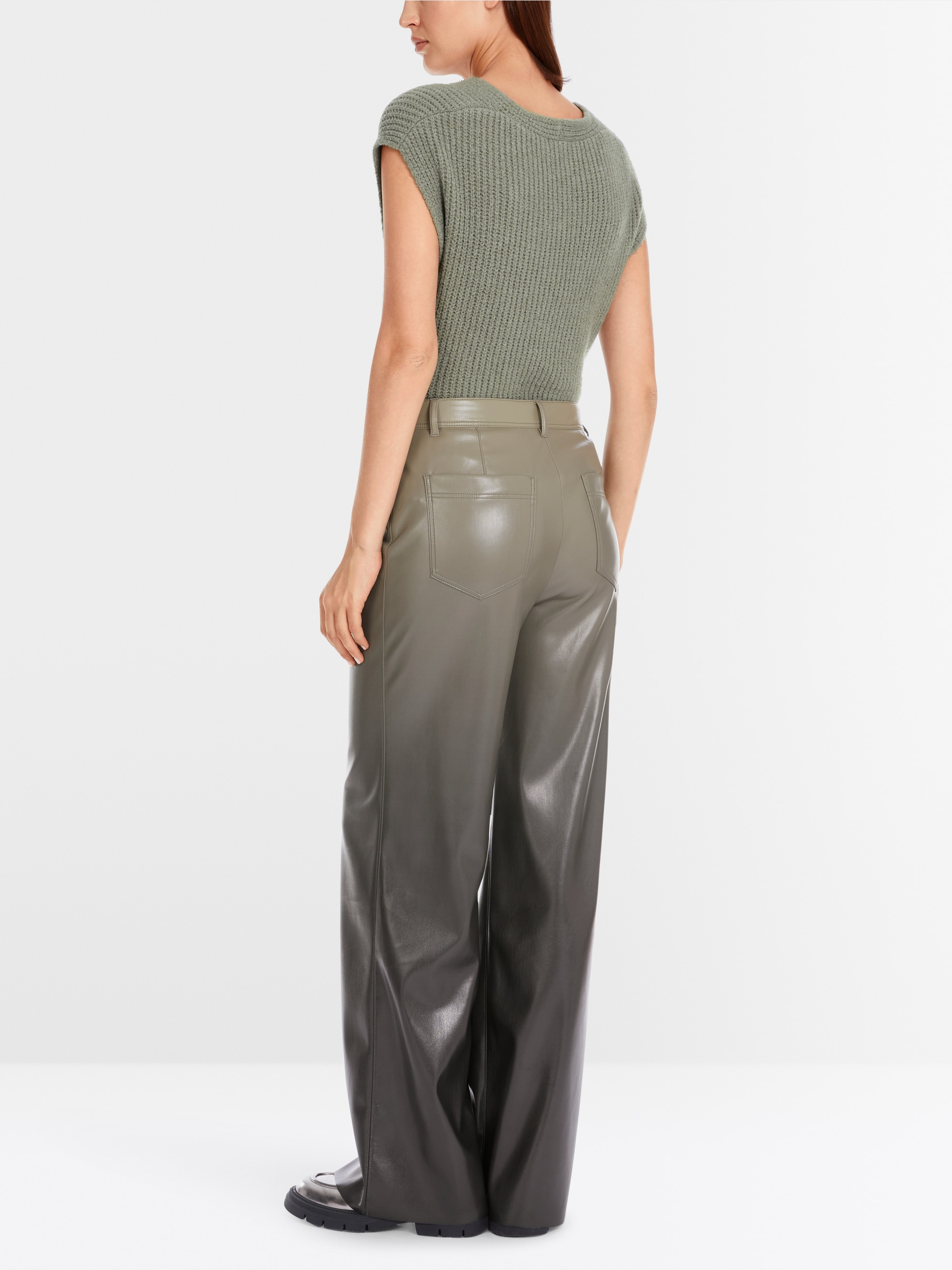 Marc-Cain WARRI fun leather trousers