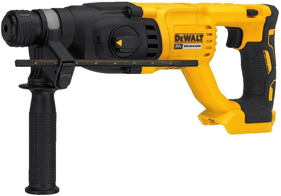 DEWALT 20V MAX XR ROTARY HAMMER DRILL AND IMPACT DRIVER KIT, 1-INCH SDS PLUS (DCK233P2)