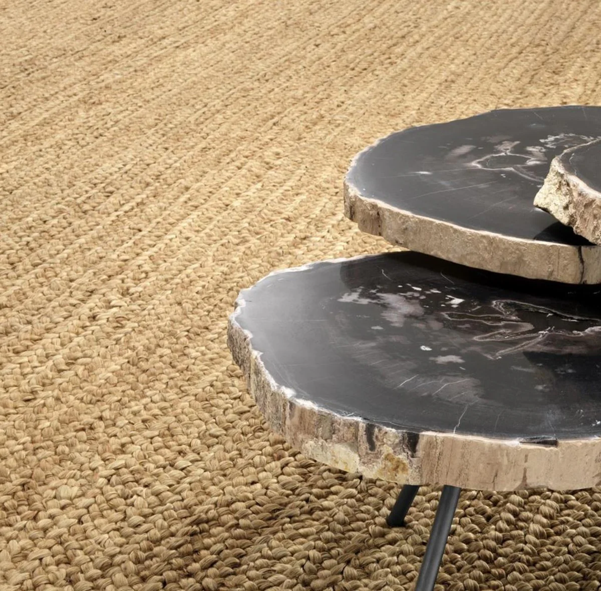 Casa Padrino alfombra de lujo natural 300 x 400 cm - Alfombra de Salón de Lujo