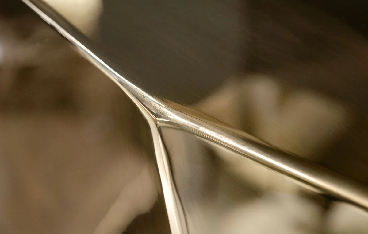 Casa Padrino consola de diseño dorado 125 x 54 x H. 100 cm - colección de diseño