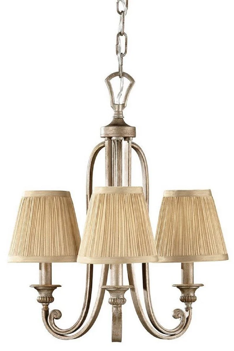 Casa Padrino l¨¢mpara de ara?a plata / oro ? 48,3 cm - L¨¢mparas de ara?a de estilo barroco