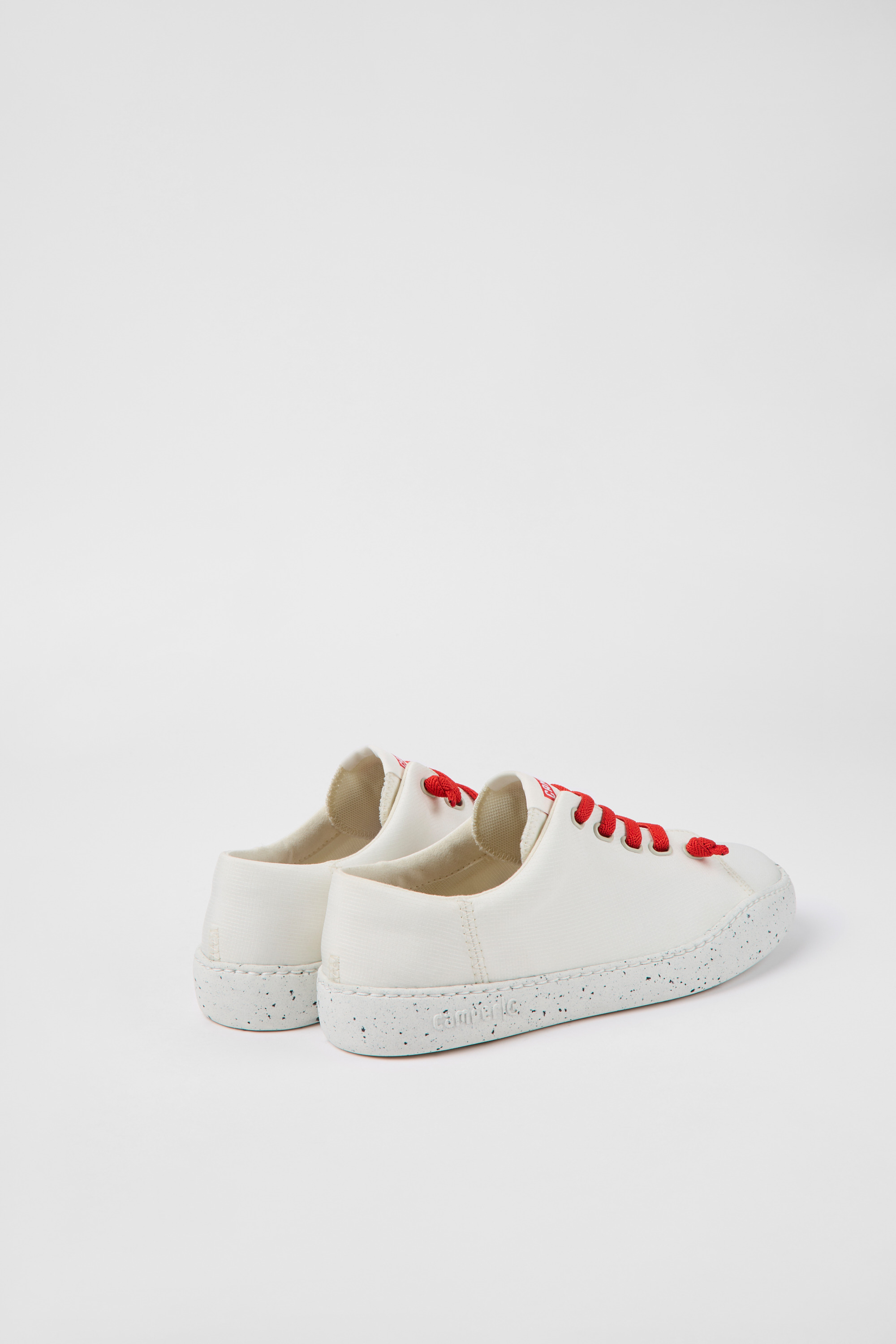 Peu Touring - White textile sneakers for women