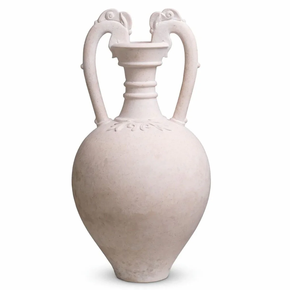 Casa Padrino ¨¢nfora Barroco Decorativo de Lujo Arena Al. 53 cm - Decoraci¨®n de Sal¨®n