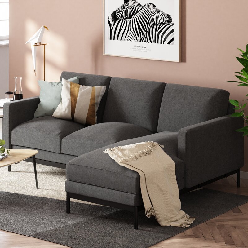77��� Wide Reversible Sofa & Chaise