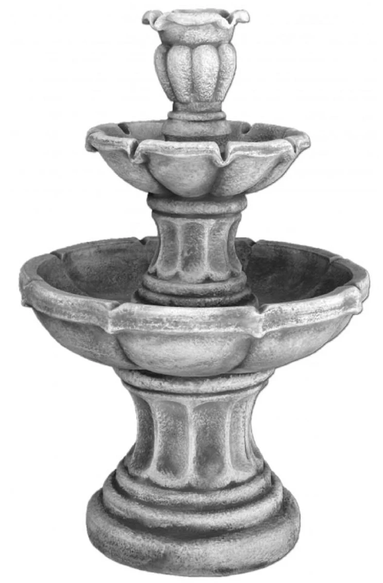 Casa Padrino Fuente Barroco Gris ? 65 x A. 100 cm