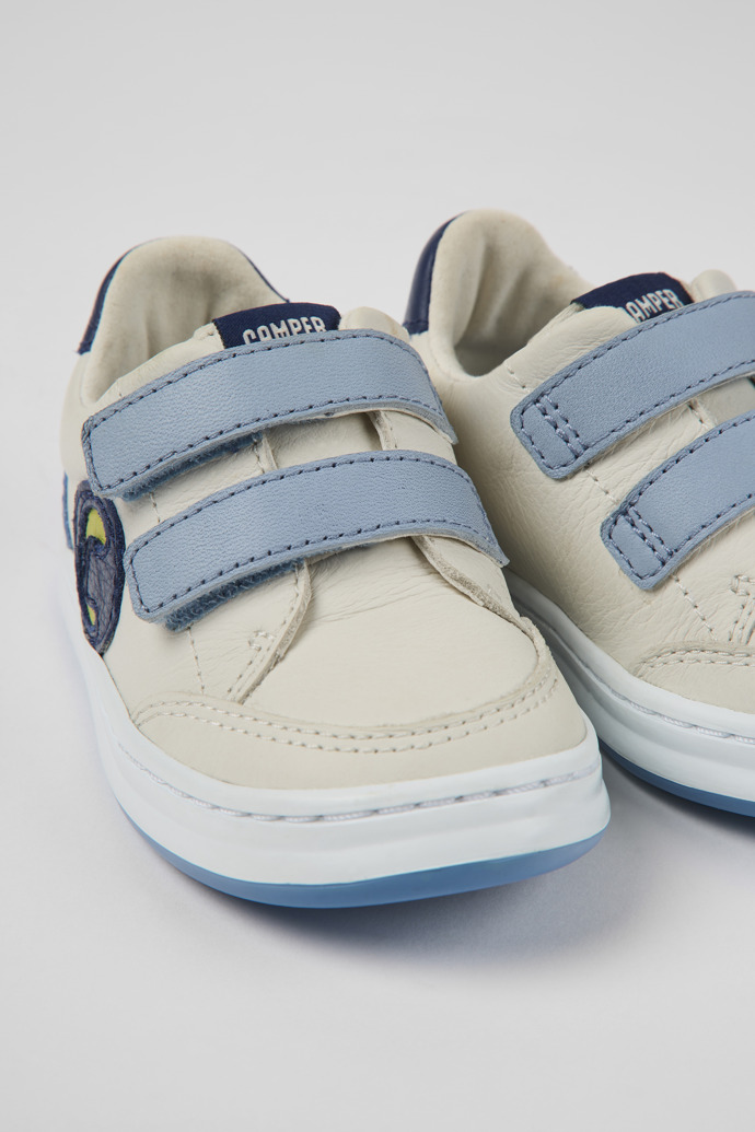 Runner Multicolored leather sneakers for kids