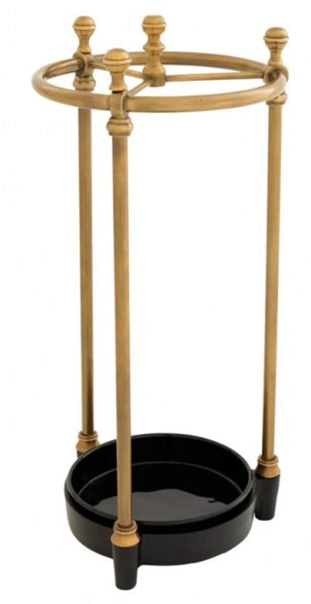 Casa Padrino luxury umbrella stand round brass finish - Hotel Luxury Collection - Art Nouveau - Art Deco