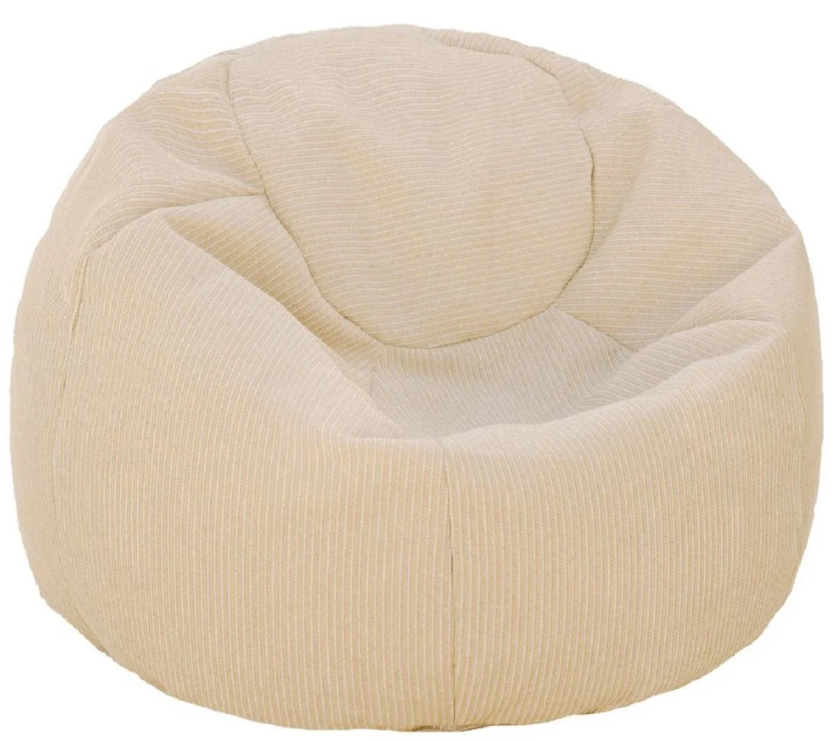 Casa Padrino puf de jard¨ªn de lujo beige ? 90 cm