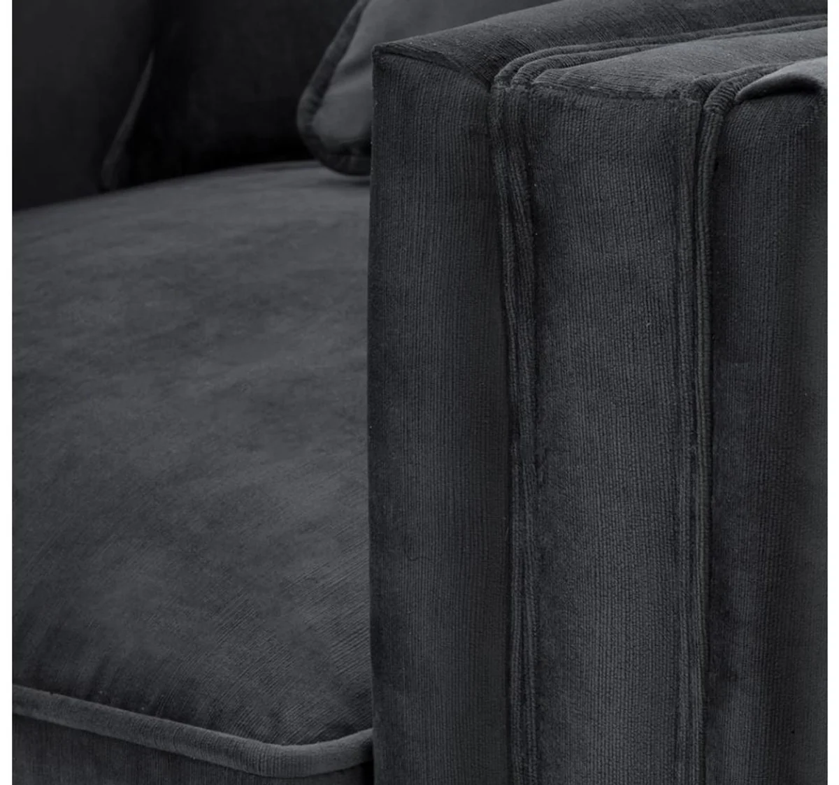 Casa Padrino diseñador de la silla del hotel negro - colección de lujo