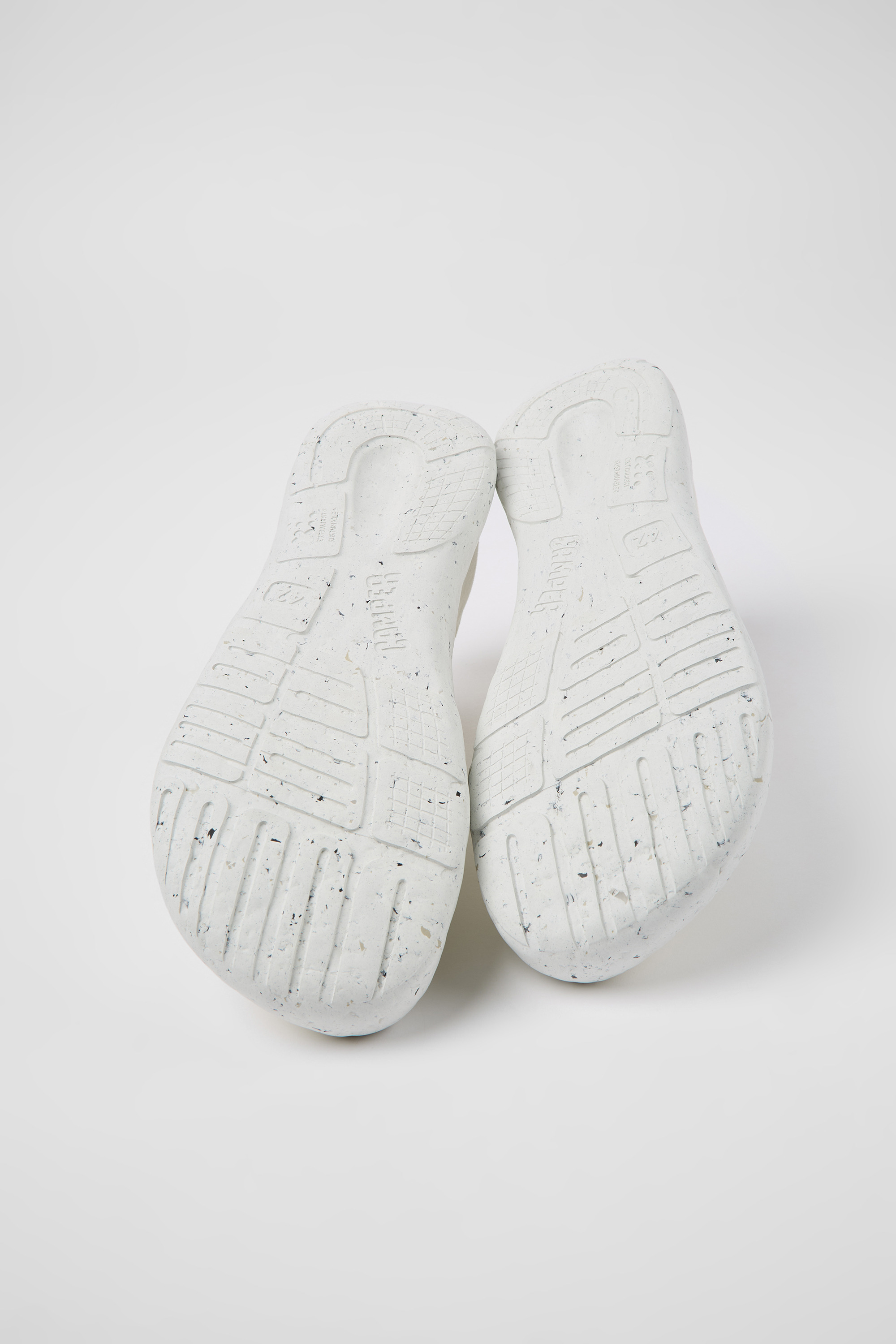 Peu Stadium - White textile sneakers for men