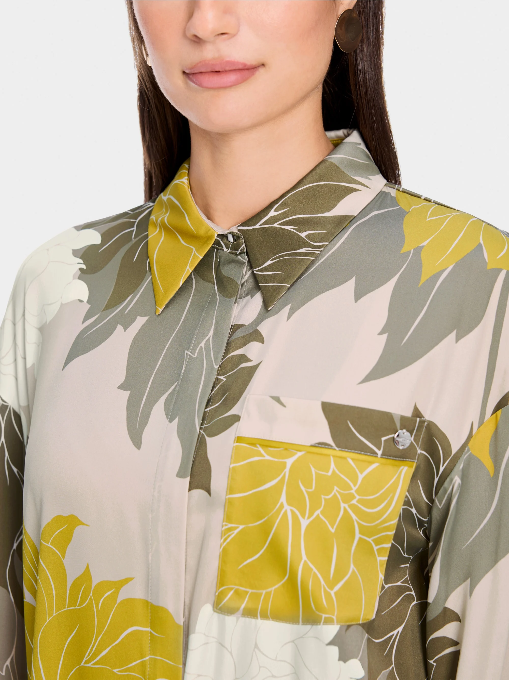 Marc-Cain Blouse with floral pattern