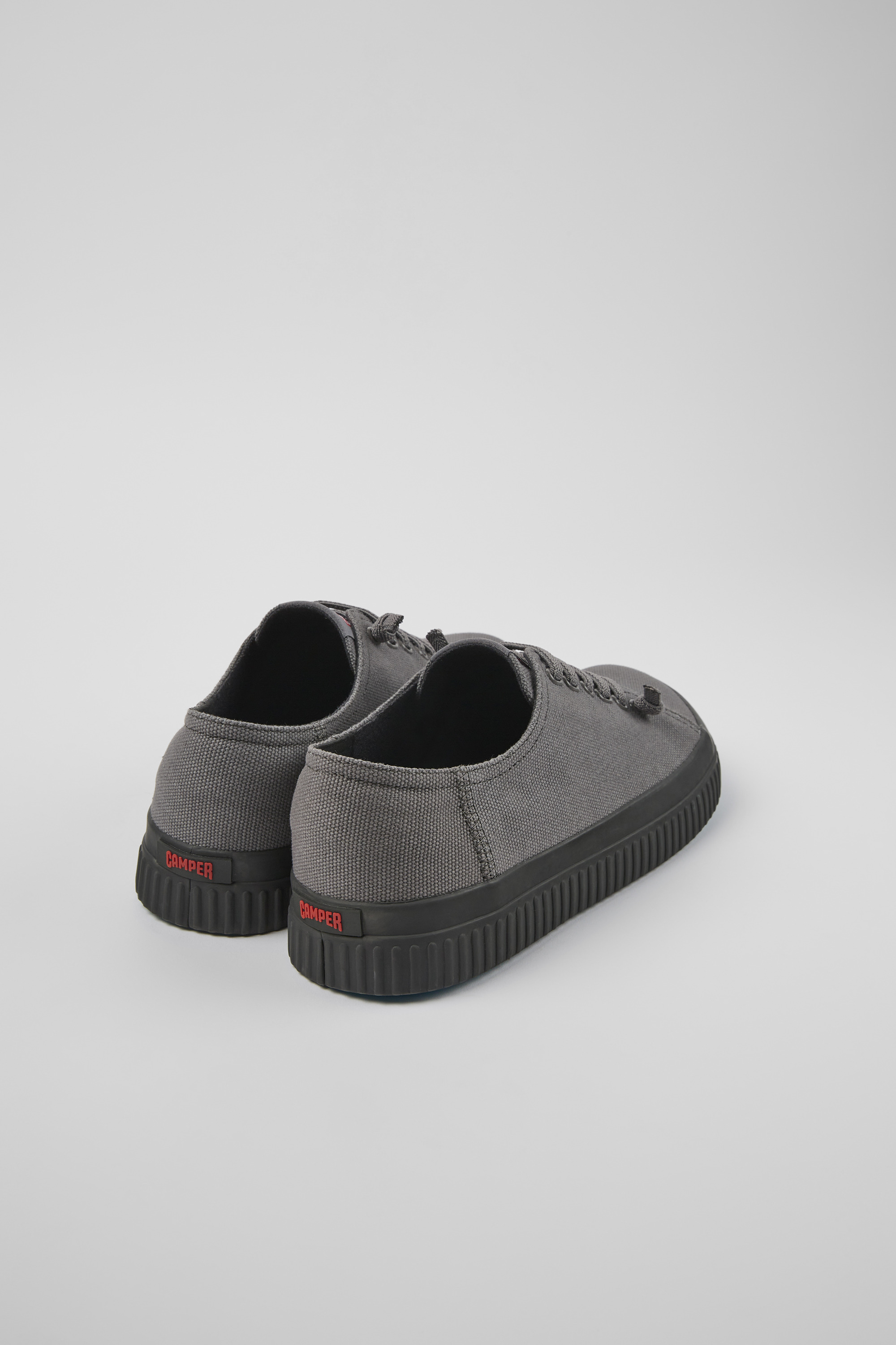 Peu Roda - Gray recycled cotton sneakers for men