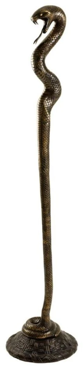 Casa Padrino de bronce diseñador gráfico viper 33 x 149 cm - H. decoración de lujo